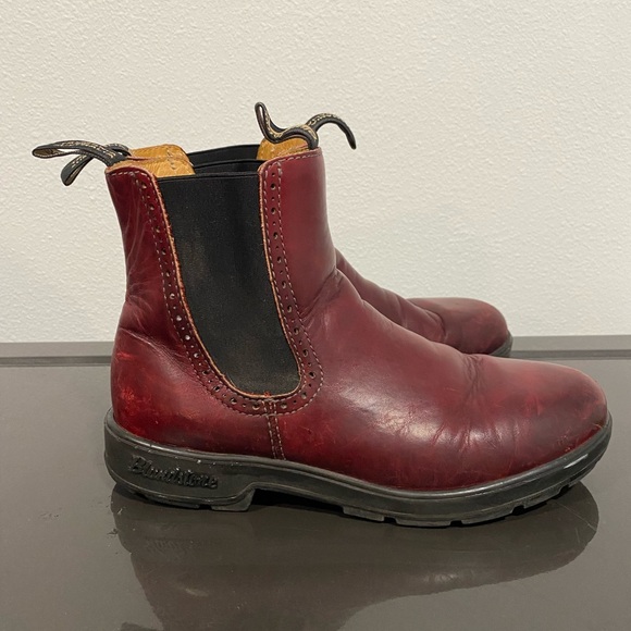 Burgundy Blundstone Boots - Picture 5 of 8
